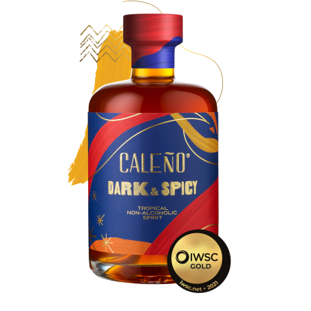 Spiritueux sans alcool Caleno Dark & Spicy