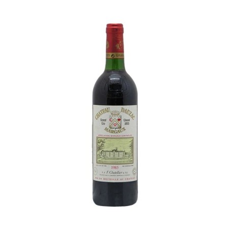 AOP Margaux grand cru classé Chateau Dauzac 1986