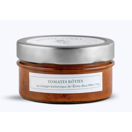 Tomates rôties au vinaigre balsamique de l'entre deux mers et au thym