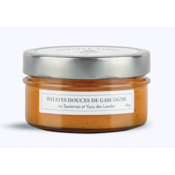 Crème de patates douce au vin de Sauternes et au Yuzu des Landes