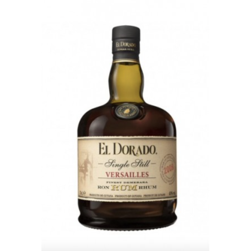 Rhum Guyana El Dorado Single still Versailles 2009