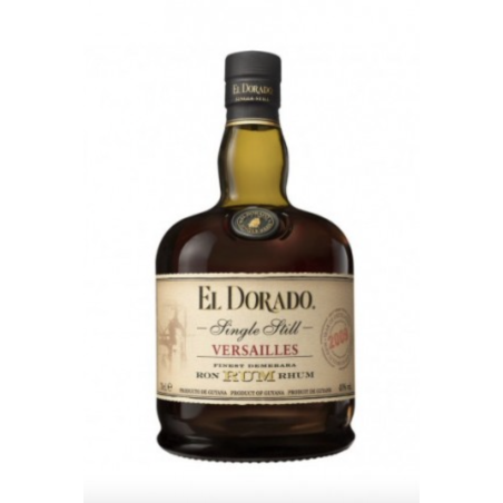Rhum Guyana El Dorado Single still Versailles 2009