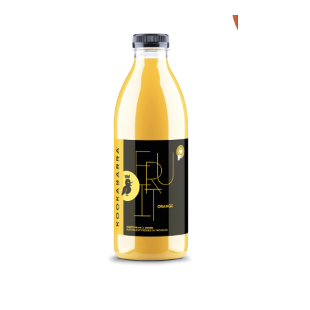 Jus d'orange pressé à froid Kookabarra