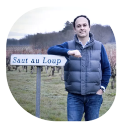 AOP Chinon rouge le petit chemin 2023 Domaine du Saut au Loup
