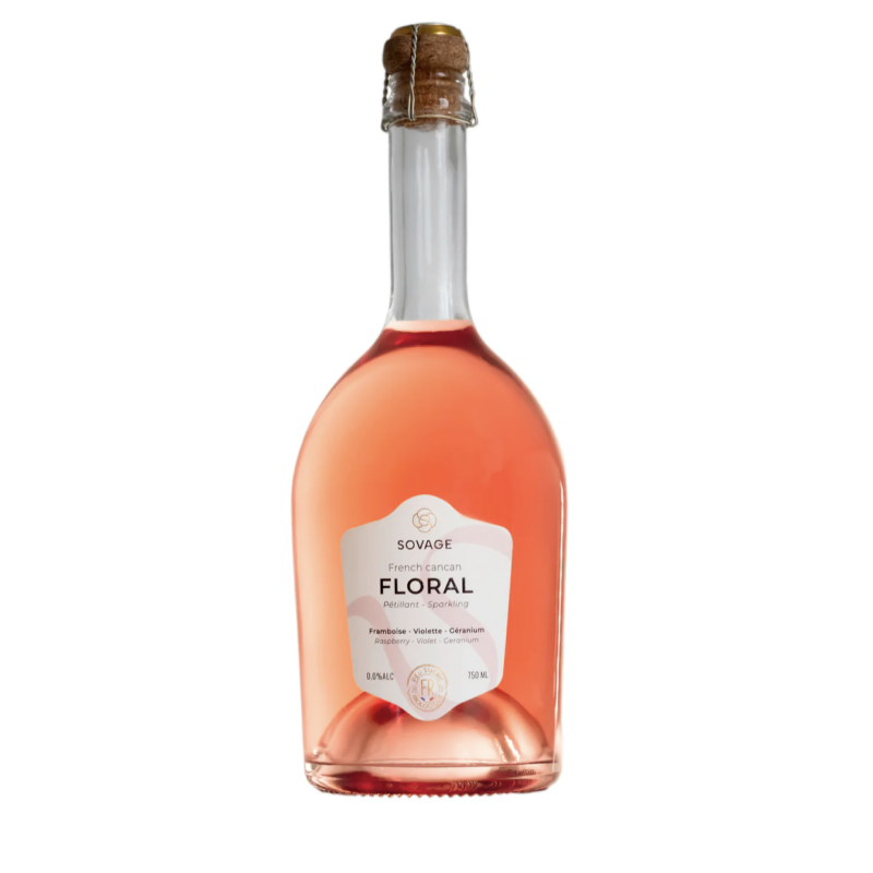 French Cancan pétillant Floral sans Alcool Maison Sovage