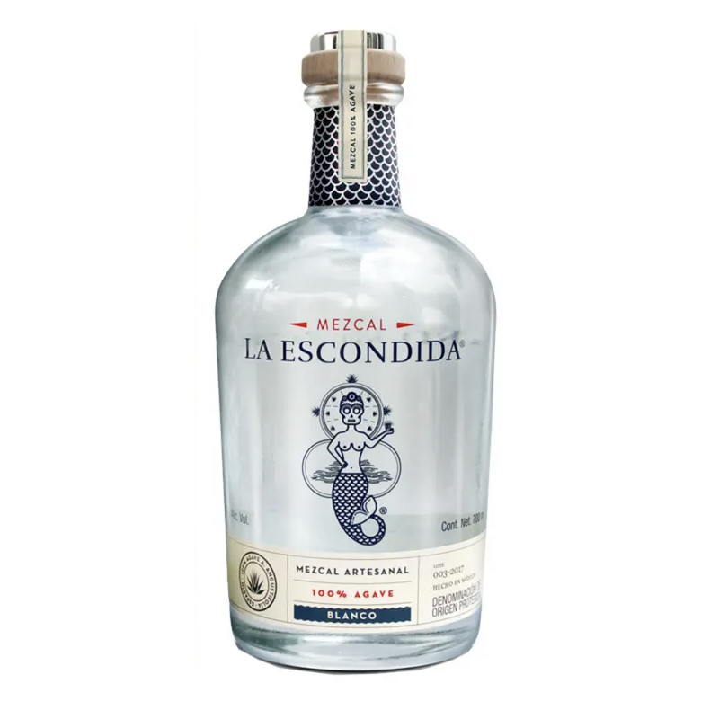 Mezcal artesanal Blanco La Escondida