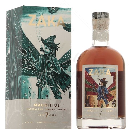 Rhum Zaka Ile Maurice 7 ans 42°