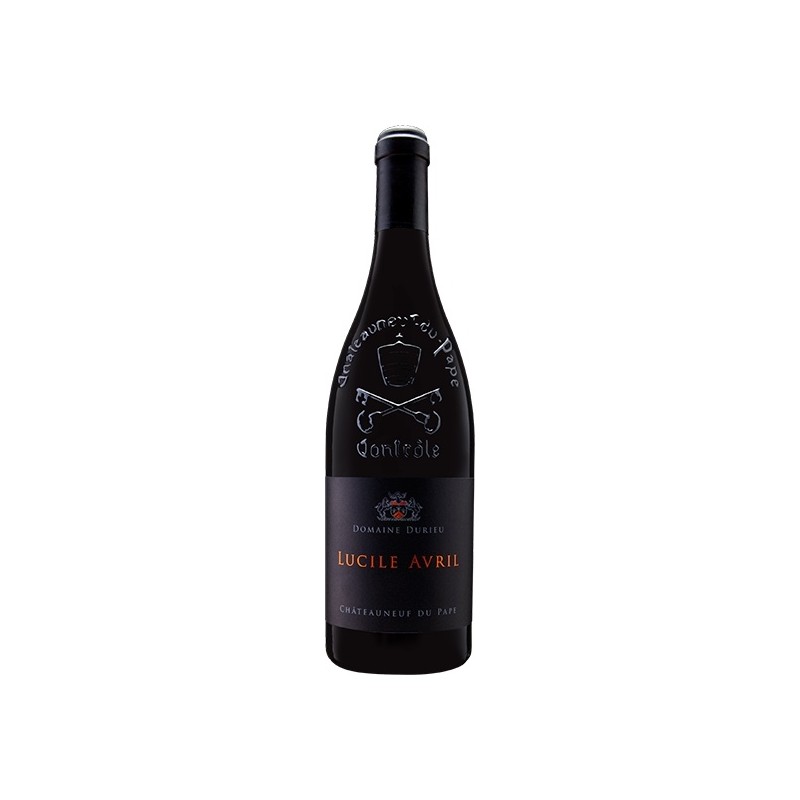 AOC Chateauneuf du pape Lucile Avril 2017