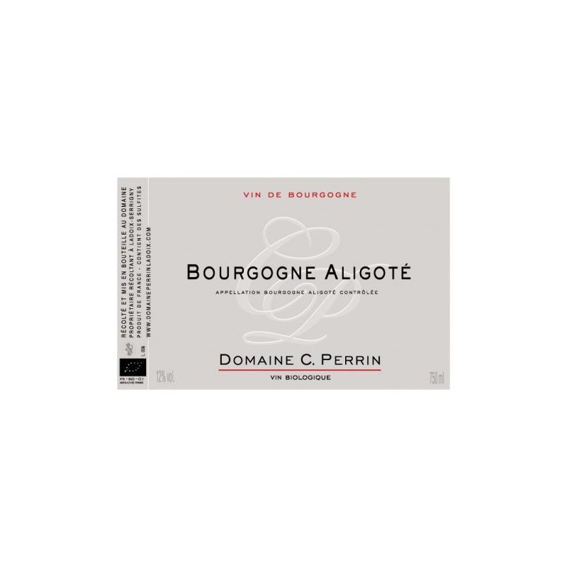 AOC Bourgogne Aligoté 2019 Céline Perrin