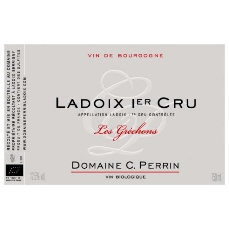 AOC Ladois 1er cru blanc Les Gréchons 2017