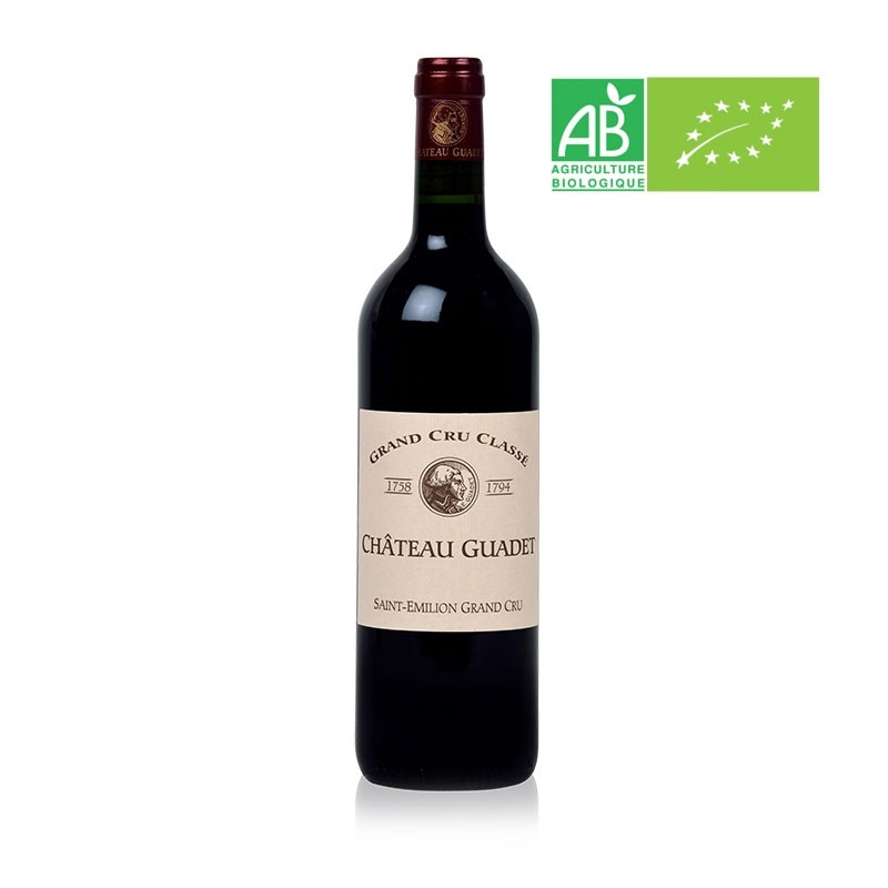 AOP Saint Emilion Grand cru classé Chateau Guadet 2014