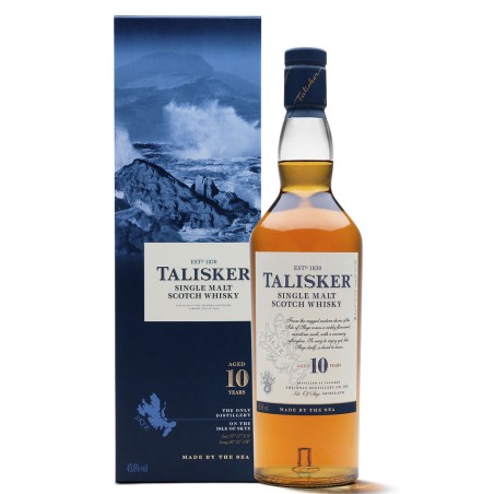 Whisky single mat Talisker 10 ans