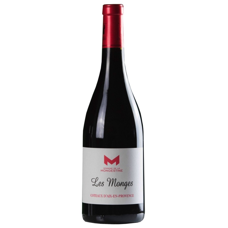 AOP Coteaux d'Aix Les Monges rouge 2020