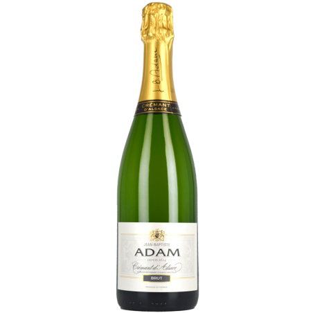 AOP Crémant d'Alsace brut JB Adam