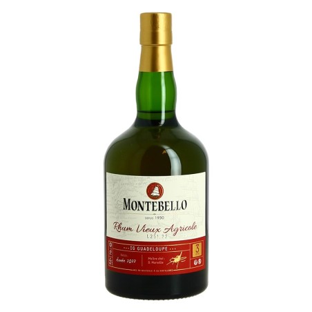 Rhum guadeloupe Montebello Vieux Agricole