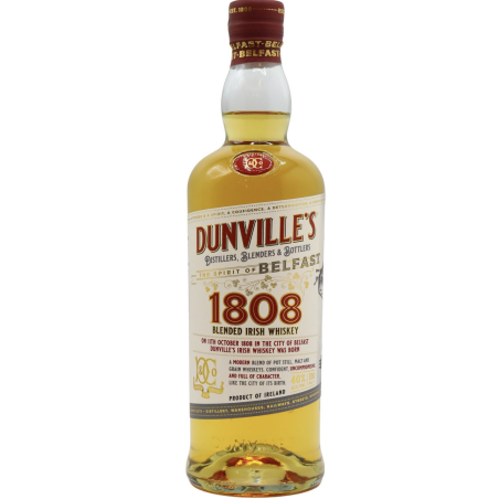 Whisky Irlandais Dunville's 1808