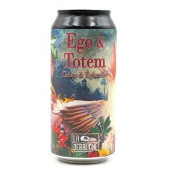 Bière Ego et totem la Debauche gose cacao eglantier