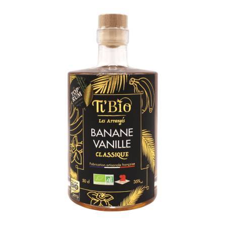 Rhum arrangé Ti Bio Banane Vanille