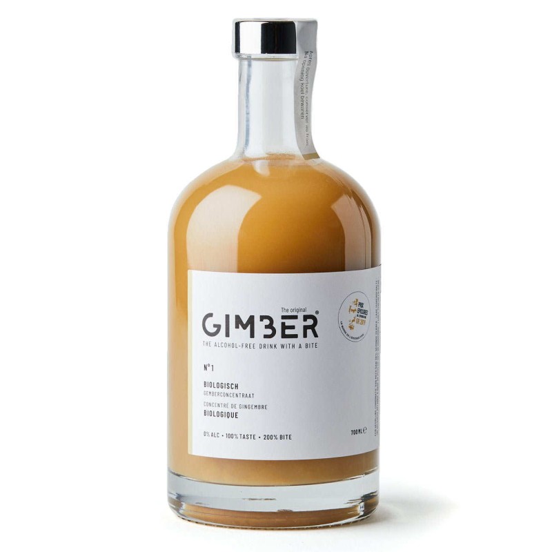 Gimber n°1 original 70 cl concentré de gingembre (sans alcool)