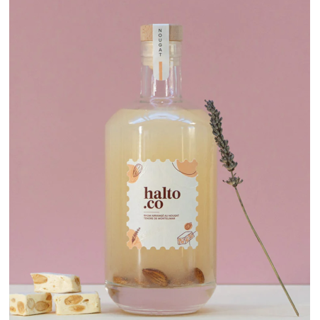 Rhum arrangé Halto au nougat